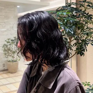 ミディアム 玉川高島屋 美容室/阿部のヘアスタイル