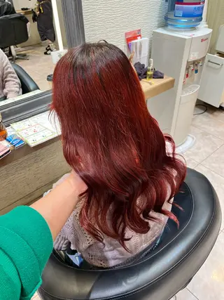 ロング ハイトーン／アレンジ 🩵NANAMIのヘアスタイル