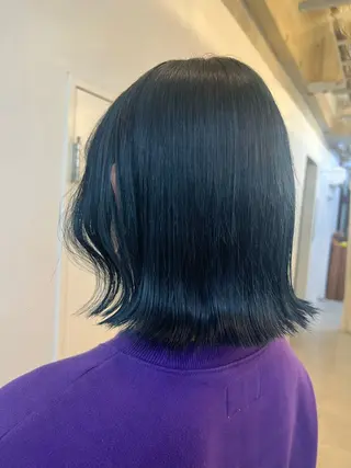 カラー YUI ハイトーンカラーのヘアスタイル