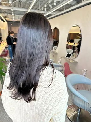 ロング 新宿/韓国レイヤー/ 髪質改善/佐藤航のヘアスタイル