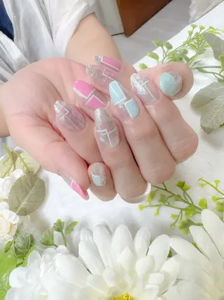 ネイル YUME NAILS TOKYO【調布駅前店】所属・佐藤 桃菜のネイルデザイン
