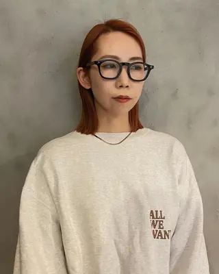 ミディアム カラー 229所属・maki @pullnocのヘアスタイル