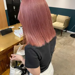 ミディアム カラー 【sim】 mizuのヘアスタイル