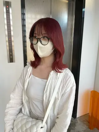 ミディアム AIKA /大阪美容室のヘアスタイル