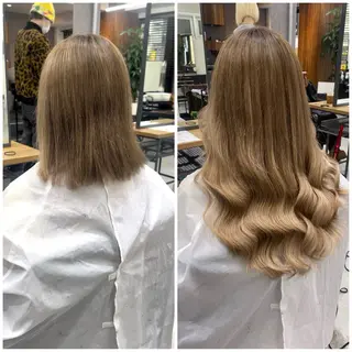 ロング カラー いろあそび所属・12月限定🉐カット モデル募集🉐のヘアスタイル