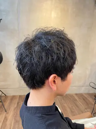 ショート 🔥メンズカット/ パーマ/西田有輝🔥のヘアスタイル