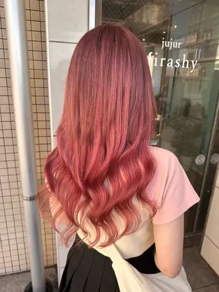 ショート カラー 🧸プルエクステ❤︎ ネイルKAO🧸のヘアスタイル