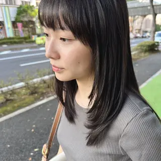 ロング 韓国風レイヤーカット 🇰🇷❕モカのヘアスタイル