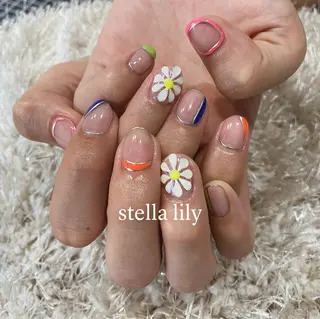 ショート ネイル STELLA LILYのネイルデザイン