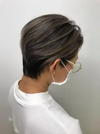 ショート ran・rukone所属・藤中 隆悟のヘアスタイル