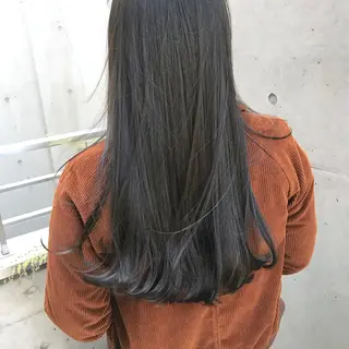 ロング カラー ブリーチなしで透明感 艶カラー【Ryo】のヘアスタイル