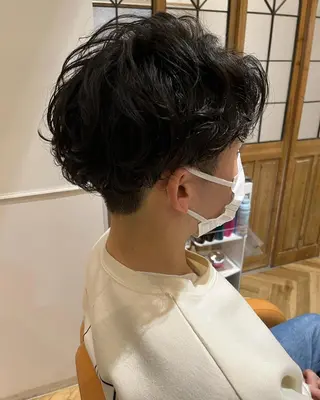 ショート カラー メンズ 🌿ヤマグチ ユウキ🌿のヘアスタイル