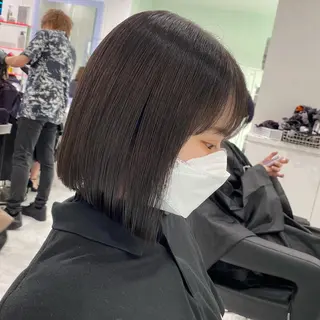 ショート ✨透明感、艶髪ヘア✨ 韓国ヘア特化💖のヘアスタイル