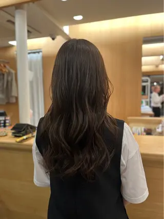 ロング カラー ✴︎マリナ✴︎ /縮毛矯正/wカラーのヘアスタイル