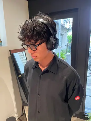 パーマ メンズ ボブ／パーマ指名 No. 1🍃れんとのヘアスタイル