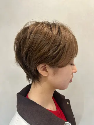 ショート カラー lmu by if所属・久保 亮太のヘアスタイル