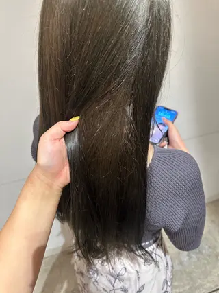 ロング カラー 垣内 奈緒のヘアスタイル