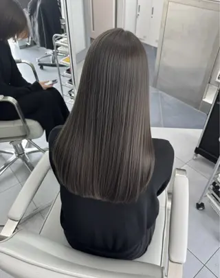 ロング カラー ヘアアレンジ 🐹ブリーチ/ボブ /韓国ヘア/蓮🐹のヘアスタイル