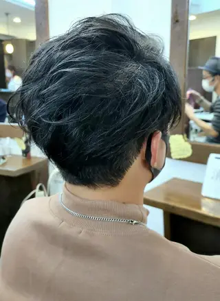 ショート メンズ 【大宮】デザイナー Anne 諳 アンのヘアスタイル