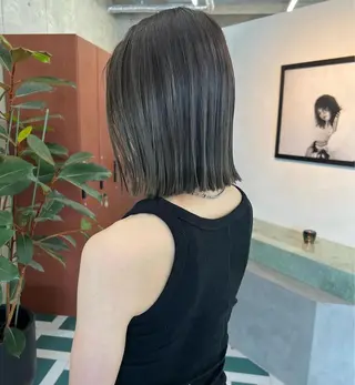 ミディアム noé所属・HINA/栄/ボブ/ ボブパーマ/インナーのヘアスタイル