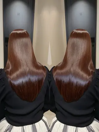 ロング カラー Bonheur銀座 🐰✨️タナカミサのヘアスタイル