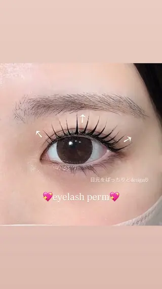 マツエク・マツパ 山本 恋乃香のマツエク・マツパデザイン