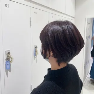 ショート 🎀暖色color/ インナー🎀/スズカのヘアスタイル