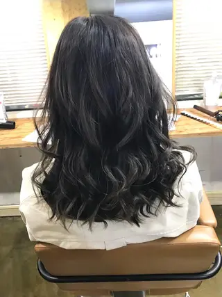 ミディアム カラー 💎髪質改善💎 デザイナーshinのヘアスタイル