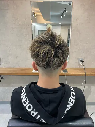 ショート カラー パーマ メンズ 🐉『メンズ美容師』 吉田龍星🐉のヘアスタイル