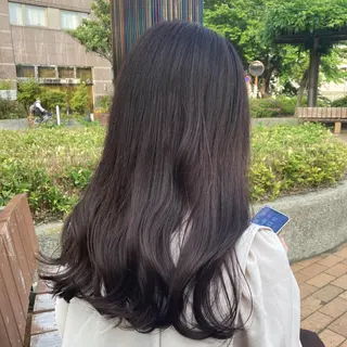 ロング 松澤 勇輝のヘアスタイル