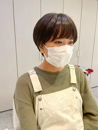 ショート renjishi所属・kaho.🌿 ショートヘア⭐️のヘアスタイル