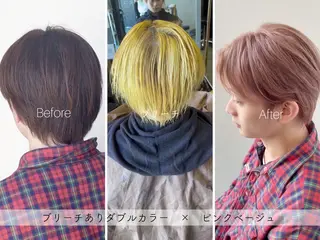 カラー SARAJU 仁川店【カラー特化】のヘアスタイル