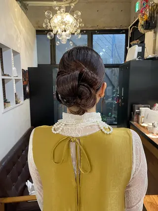 ロング ヘアアレンジ Stir maison[ステアメゾン]所属・layer cut /MIKUのヘアスタイル