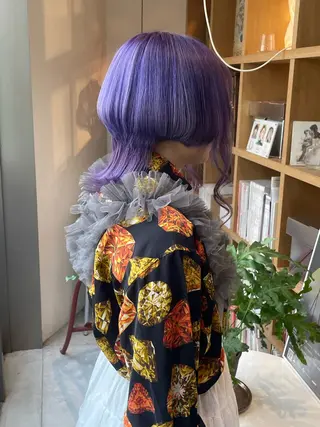 カラー 兼西 菜摘のヘアスタイル