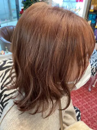 ショート カラー 郡山駅前美容室 Hair Life Hana&Co (ヘアーライフハナコ)所属・MᗩïＫᗩ 郡山駅ua/マツパのマツエク・マツパデザイン