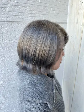 ミディアム 縮毛矯正/メンズ パーマWATARUのヘアスタイル