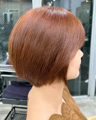 ショート カラー 🫐寒色系カラー 🫐ヤマナカリリカのヘアスタイル
