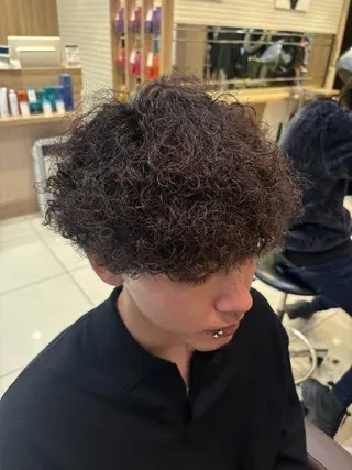 パーマ メンズ 波巻き・カルマ パーマ特化/aoiのヘアスタイル