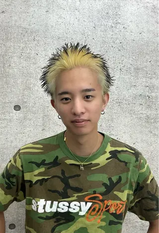 ショート カラー メンズ 🔥メンズ/パーマ 🔥表参道/谷のヘアスタイル