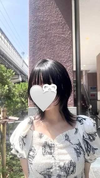 ミディアム hair＆SPA Mauve 世田谷所属・暖色カラー/レイヤー /シオリ🎀ིྀ✨のヘアスタイル