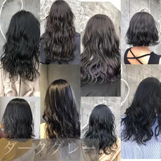 カラー ブリーチ毛矯正.髪質 改善.髪にドラマをのヘアスタイル