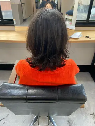 ミディアム ヘアアレンジ 田中 あやなのヘアスタイル