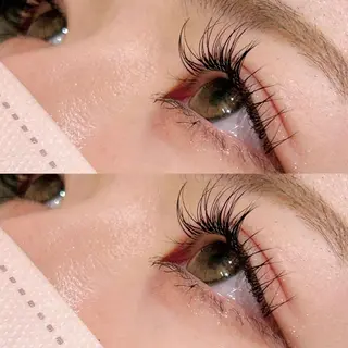 マツエク・マツパ 艶カラー🩵中久保 舞優🩵のヘアスタイル