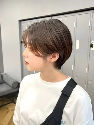 ショート 重里 瑠花のヘアスタイル