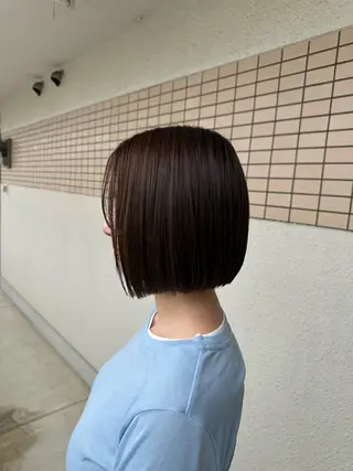 ショート lint所属・大津 寧々のヘアスタイル