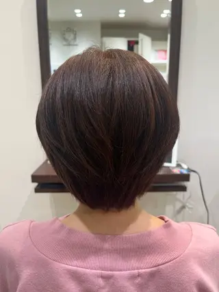 ショート なかの ももかのヘアスタイル