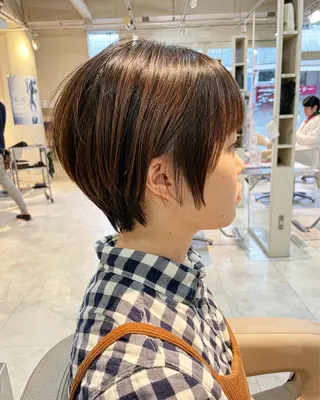 ショート 本田 卓也のヘアスタイル