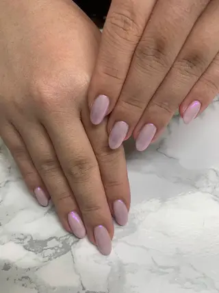 ネイル はな💎ネイル ワンホン、長さ出しのネイルデザイン