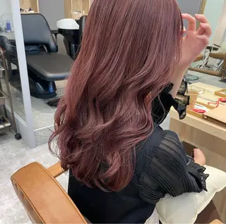 ミディアム カラー パーマ ヘアアレンジ yuka🥕 橿原神宮前のヘアスタイル