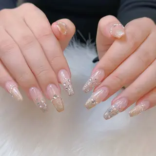 ネイル ゴテゴテネイル JRのネイルデザイン